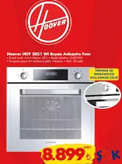 HOOVER HOT 3051 WI BEYAZ ANKASTRE FIRIN fiyat ve kampanya bilgisi